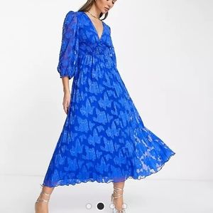Gorgeous ASOS Pleated Dress - New